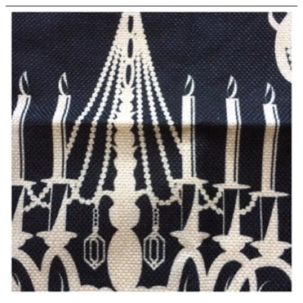 Black Chandelier Pillowcase